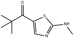 2,2-DIMETHYL-1-[2-(METHYLAMINO)-1,3-THIAZOL-5-YL]-1-PROPANONE