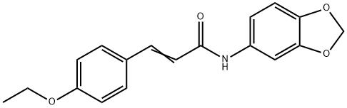 (2E)-N-(2H-1,3-benzodioxol-5-yl)-3-(4-ethoxyphenyl)prop-2-enamide