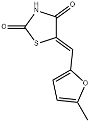 5-[(Z)-(5-METHYL-2-FURYL)METHYLIDENE]-1,3-THIAZOLANE-2,4-DIONE