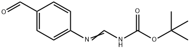 Carbamic acid, [(4-formylphenyl)iminomethyl]-, 1,1-dimethylethyl ester (9CI)