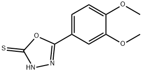 1,3,4-Oxadiazole-2(3H)-thione, 5-(3,4-dimethoxyphenyl)-