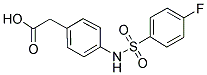 2-[4-(4-氟苯磺酰氨基)苯基]乙酸
