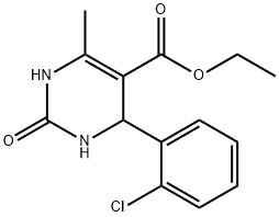 4-(2-Chloro-phenyl)-6-methyl-2-oxo-1,2,3,4-tetra-hydro-pyrimidine-5-carboxylic acid ethyl este