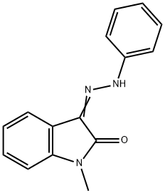 3-(AZA(PHENYLAMINO)METHYLENE)-1-METHYLINDOLIN-2-ONE