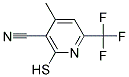 2-MERCAPTO-4-METHYL-6-TRIFLUOROMETHYL-NICOTINONITRILE