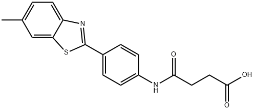 N-[4-(6-METHYL-BENZOTHIAZOL-2-YL)-PHENYL]-SUCCINAMIC ACID