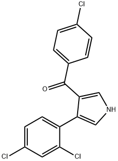 Methanone, (4-chlorophenyl)[4-(2,4-dichlorophenyl)-1H-pyrrol-3-yl]-