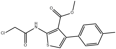 methyl 2-(2-chloroethanoylamino)-4-(4-methylphenyl)thiophene-3-carboxylate