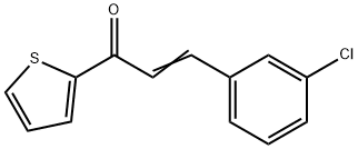 3-(3-chlorophenyl)-1-thiophen-2-ylprop-2-en-1-one