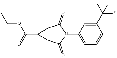 ETHYL 2,4-DIOXO-3-[3-(TRIFLUOROMETHYL)PHENYL]-3-AZABICYCLO[3.1.0]HEXANE-6-CARBOXYLATE