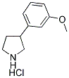 3-(3-METHOXY-PHENYL) PYRROLIDINE HCL