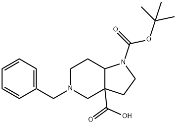 tert-BUTYL 3-BENZYL-3,7-DIAZABICYCLO[4,3,0]NONANE-7-DICARBOXYLATE