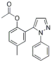 5-(2-HYDROXY-5-METHYLPHENYL)-1-PHENYLPYRAZOLE ACETATE