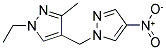 1-ETHYL-3-METHYL-4-(4-NITRO-PYRAZOL-1-YLMETHYL)-1H-PYRAZOLE