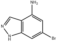 1H-Indazol-4-amine, 6-bromo-