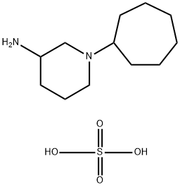 1-CYCLOHEPTYLPIPERIDIN-3-AMINE SULFATE