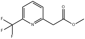 2-Pyridineacetic acid, 6-(trifluoromethyl)-, methyl ester