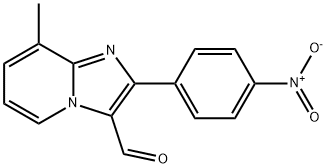 8-METHYL-2-(4-NITRO-PHENYL)-IMIDAZO[1,2-A]PYRIDINE-3-CARBALDEHYDE