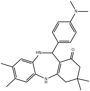 11-[4-(DIMETHYLAMINO)PHENYL]-3,3,7,8-TETRAMETHYL-2,3,4,5,10,11-HEXAHYDRO-1H-DIBENZO[B,E][1,4]DIAZEPIN-1-ONE