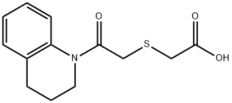 [2-(3,4-DIHYDRO-2H-QUINOLIN-1-YL)-2-OXO-ETHYLSULFANYL]-ACETIC ACID