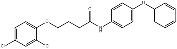 4-(2,4-DICHLOROPHENOXY)-N-(4-PHENOXYPHENYL)BUTANAMIDE