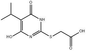 (4-HYDROXY-5-ISOPROPYL-6-OXO-1,6-DIHYDRO-PYRIMIDIN-2-YLSULFANYL)-ACETIC ACID