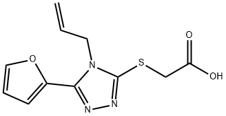 (4-ALLYL-5-FURAN-2-YL-4H-[1,2,4]TRIAZOL-3-YLSULFANYL)-ACETIC ACID