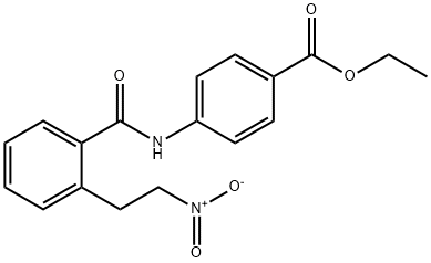 ethyl 4-[2-(2-nitroethyl)benzamido]benzoate