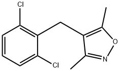 4-[(2,6-dichlorophenyl)methyl]-3,5-dimethyl-1,2-oxazole