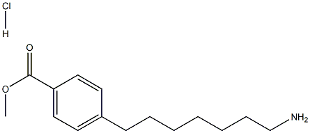 methyl 4-(7-aminoheptyl)benzoate hydrochloride