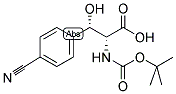 L-Phenylalanine, 4-cyano-N-[(1,1-dimethylethoxy)carbonyl]-β-hydroxy-, (βR)-