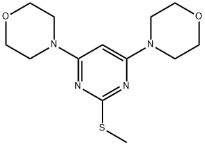 4,6-DIMORPHOLINO-2-PYRIMIDINYL METHYL SULFIDE