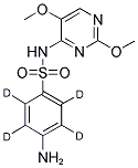 4-Amino-N-(2,6-dimethoxy-4-pyrimidinyl)benzene-2,3,5,6-d4-sulfonamide