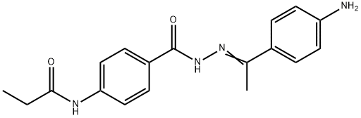 N-(4-[1-(4-AMINO-PHENYL)-ETHYLIDENE-HYDRAZINOCARBONYL]-PHENYL)-PROPIONAMIDE