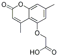 2-[(4,7-二甲基-2-氧代-5-苯并吡喃)氧基]乙酸