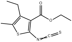 4-乙基-2-硫代异氰酸酯邻-5-甲基-噻吩-3-羧酸乙酯
