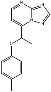 4-METHYLPHENYL 1-[1,2,4]TRIAZOLO[1,5-A]PYRIMIDIN-7-YLETHYL ETHER