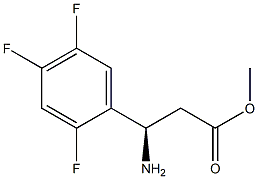 METHYL (3R)-3-AMINO-3-(2,4,5-TRIFLUOROPHENYL)PROPANOATE