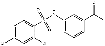 N-(3-ACETYLPHENYL)-2,4-DICHLOROBENZENESULFONAMIDE