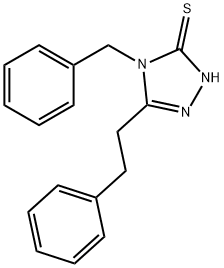 5-(2-苯基乙基)-4-(苯基甲基)-2H-1,2,4-三唑-3-硫酮