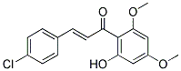 3-(4-CHLOROPHENYL)-1-(2-HYDROXY-4,6-DIMETHOXYPHENYL)-2-PROPEN-1-ONE