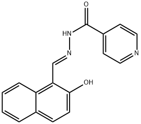 2-HYDROXY-1-NAPHTHALDEHYDE ISONICOTINOYL HYDRAZONE