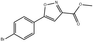 METHYL 5-(4-BROMOPHENYL)ISOXAZOLE-3-CARBOXYLATE