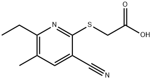 [(3-CYANO-6-ETHYL-5-METHYLPYRIDIN-2-YL)SULFANYL]ACETIC ACID