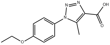 1-(4-ETHOXY-PHENYL)-5-METHYL-1H-[1,2,3]TRIAZOLE-4-CARBOXYLIC ACID