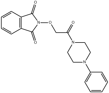 2-[2-OXO-2-(4-PHENYLPIPERAZINO)ETHOXY]-1H-ISOINDOLE-1,3(2H)-DIONE