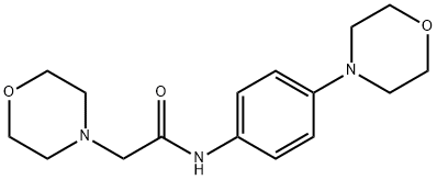 2-(morpholin-4-yl)-N-[4-(morpholin-4-yl)phenyl]acetamide