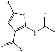 5-chloro-2-acetamidothiophene-3-carboxylic acid