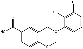 3-(2,3-DICHLORO-PHENOXYMETHYL)-4-METHOXY-BENZOIC ACID