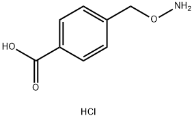 4-[(aminooxy)methyl]benzoic acid hydrochloride